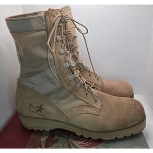 BOOT CAMPAIGN BRANDED ALTAMA 5855 MENS 11.5 COMBAT DESERT TAN NYLON SUEDE BOOTS